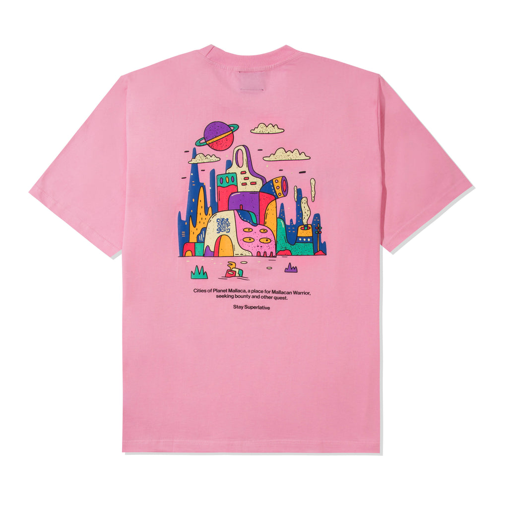 Superlative T-Shirt – Mallacan City Art (Blossoming Pink)